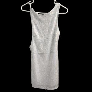 Silver dress